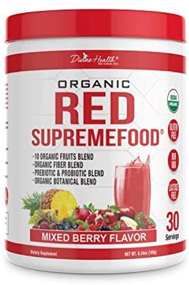 Divine Health Organic Red Supremefood - Fruit and Vegetable Supplements - Top 10 best fruit supplements