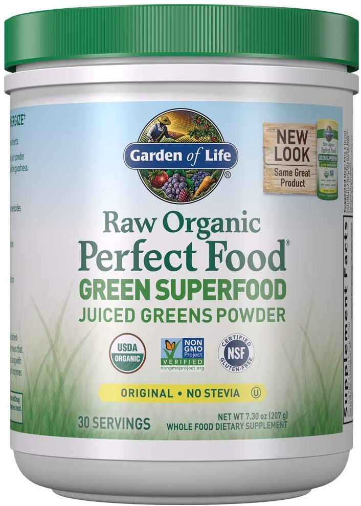 Garden of Life Raw Organic Perfect Food Green Supplement - Fruit and Vegetable Supplements - Top 10 best Vegetable supplements
