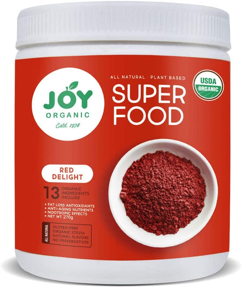 Joy Organic Red Renewal Superfood Vital Reds Whole Food Supplement - Fruit and Vegetable Supplements - top 10 fruit supplements