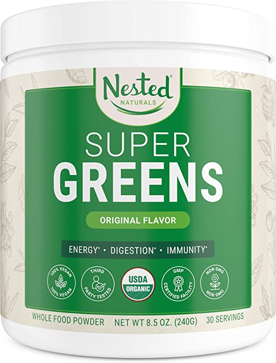 Nested Super Greens Review - Top 10 Fruit and Vegetable Supplements