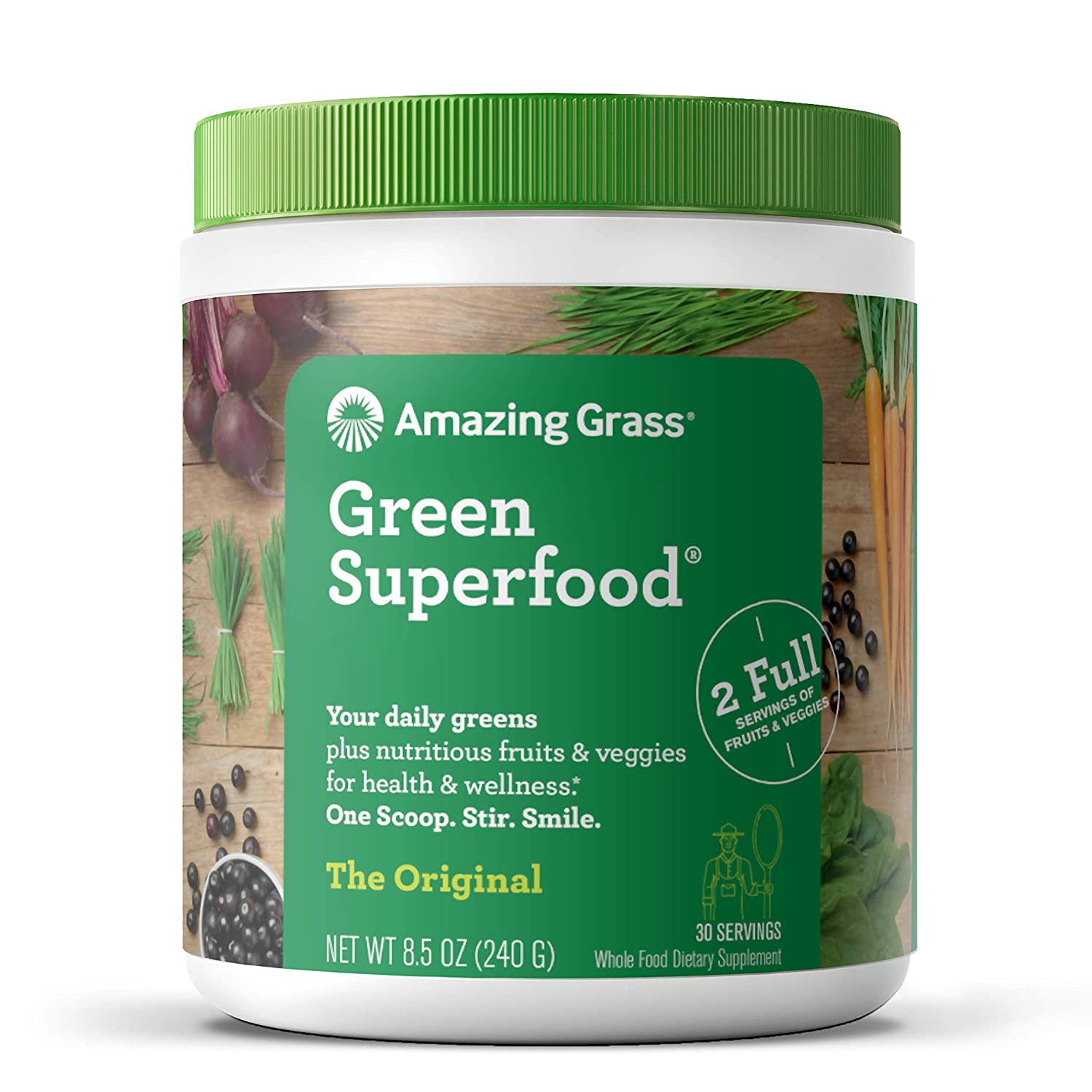 Amazing Grass Green Superfood - Fruits and vegetables supplements - Top 10 organic supplements natural