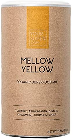 Your Super - Mellow Yellos Organic Superfood Mix - Fruit and Vegetable Supplements - Top 10 Natural supplements organic