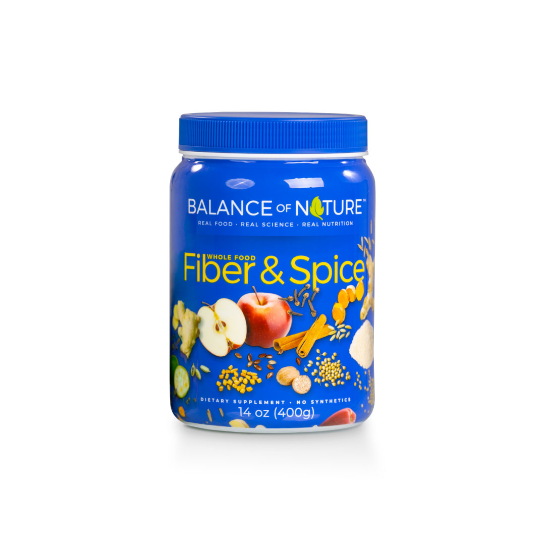 Balance of Nature Fiber and Spice-Fruit and vegetable supplements - top 10 natural supplements